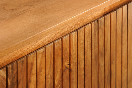 Bufet GATSBY 160 cm, stil retro, lemn de mango natural [12]