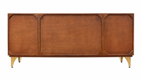Bufet GOLDEN SUNSET 180 cm, lemn de mango 3D, maro [9]
