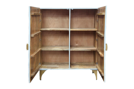 Bufet GOLDEN SUNSET din lemn de mango, 120 cm [3]