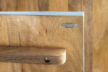 Bufet GOLDEN SUNSET din lemn de mango turquoise, 180cm [7]