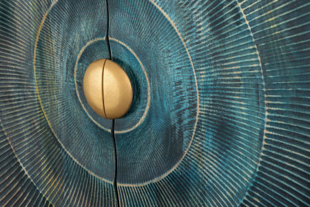 Bufet GOLDEN SUNSET din lemn de mango turquoise, 180cm [5]