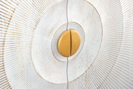 Bufet GOLDEN SUNSET suspendat din lemn de mango alb, 180 cm [4]