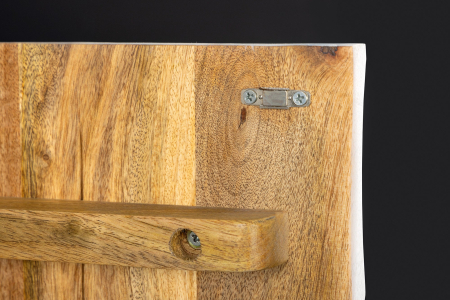 Bufet GOLDEN SUNSET suspendat din lemn de mango alb, 180 cm [6]