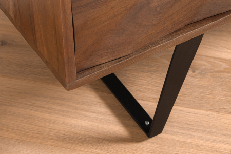 Bufet HURRICANE din lemn de salcam, 175 cm [8]