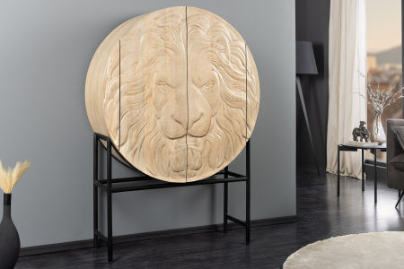 Bufet LION din lemn de mango, 140 cm [4]