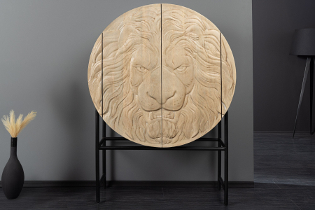 Bufet LION din lemn de mango, 140 cm [2]