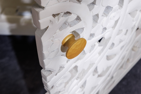 Bufet MARRAKECH din lemn de mango alb, 170 cm [5]