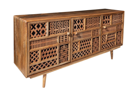 Bufete & baruri - Bufet MARRAKESH 160 cm, lemn de mango natural