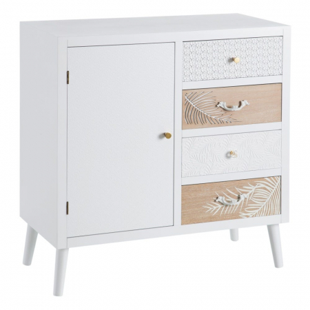 Bufet Miss din lemn de pin 80 X 40 X 80 CM