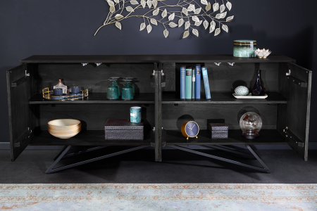 Bufet MOUNTAIN SOUL din lemn de salcam, 175 cm [3]