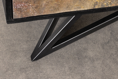 Bufet MOUNTAIN SOUL din lemn de salcam cu aspect de piatra, 120 cm [7]