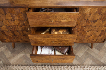 Bufet MYSTIC LIVING din lemn sheesham, 145 cm [7]