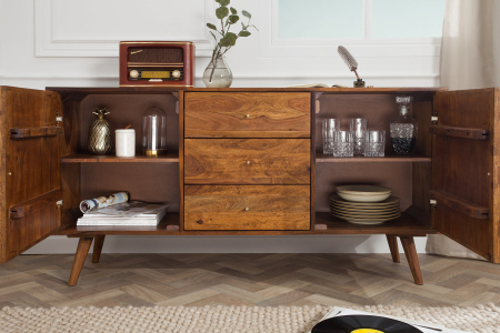Bufet MYSTIC LIVING din lemn sheesham, 145 cm [6]