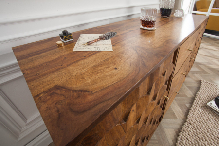 Bufet MYSTIC LIVING din lemn sheesham, 145 cm [2]