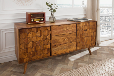 Bufet MYSTIC LIVING din lemn sheesham, 145 cm [1]