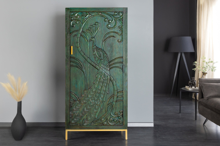 Bufet PEACOCK din lemn de mango verde, 170 cm [2]