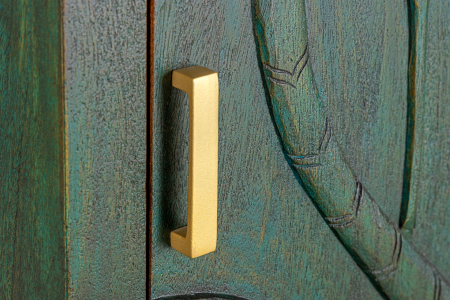 Bufet PEACOCK din lemn de mango verde, 170 cm [6]