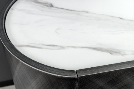 Bufet REFLECTION antracit cu blat ceramic, 150 cm [5]