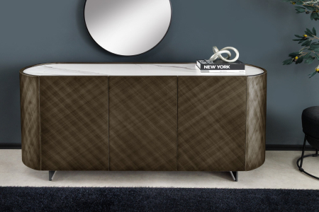 Bufet REFLECTION bronz cu blat ceramic, 150 cm [2]