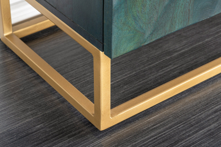 Bufet SCORPION din lemn de mango turquoise, 180 cm [10]