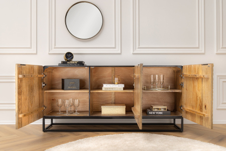 Bufet SNAKE din lemn de mango, 160 cm [3]