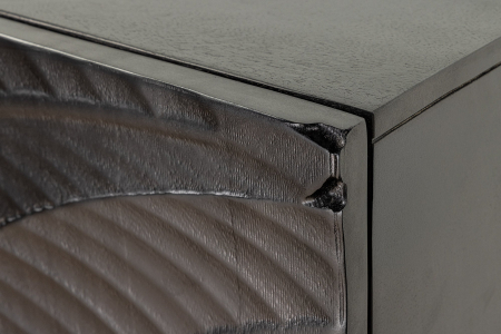 Bufet SNAKE din lemn de mango negru, 120 cm [8]