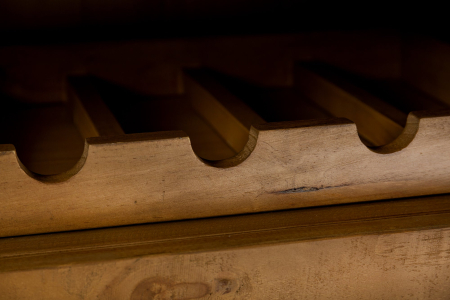 Bufet THOR din lemn de pin, 195 cm [7]