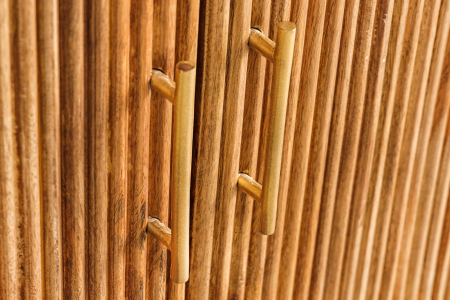 Bufet TRES CHIC din lemn de mango si blat din marmura, 105 cm [7]