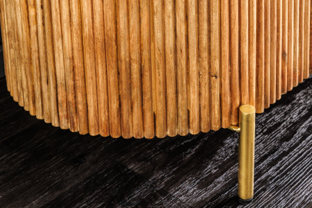 Bufet TRES CHIC din lemn de mango si blat din marmura, 105 cm [8]