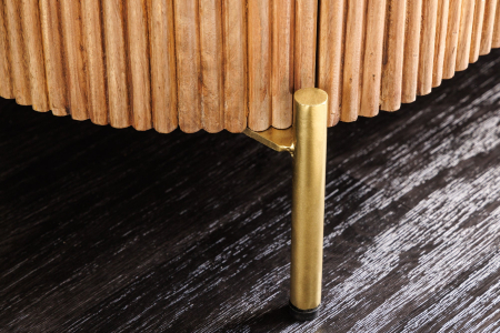 Bufet TRES CHIC din lemn de mango si blat din marmura, 70 cm [8]