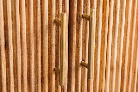 Bufet TRES CHIC din lemn de mango si blat din marmura, 70 cm [6]