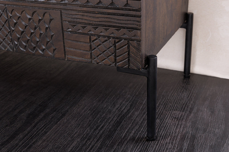 Bufet TRIBAL din lemn de mango maro, 180 cm [7]