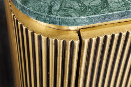 Bufet VENEZIANO din lemn de mango si blat din marmura, 160 cm [5]