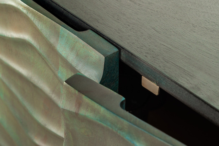 Bufet WAVE din lemn de mango turquoise, 160 cm [9]