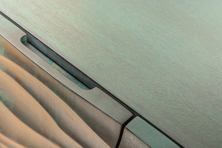 Bufet WAVE din lemn de mango turquoise, 160 cm [6]