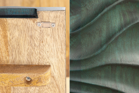 Bufet WAVE din lemn de mango turquoise, 160 cm [7]