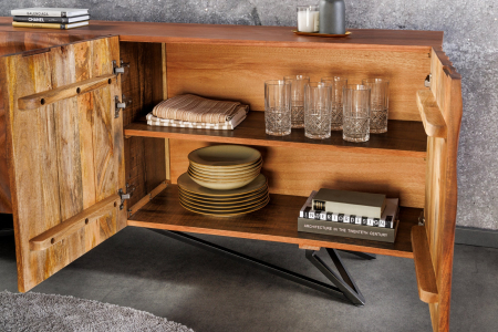 Bufet ZEN din lemn de mango, 180 cm [9]