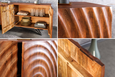 Bufet ZEN din lemn de mango, 180 cm [8]