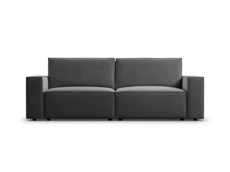 Canapea Carlo cu tapițerie din catifea