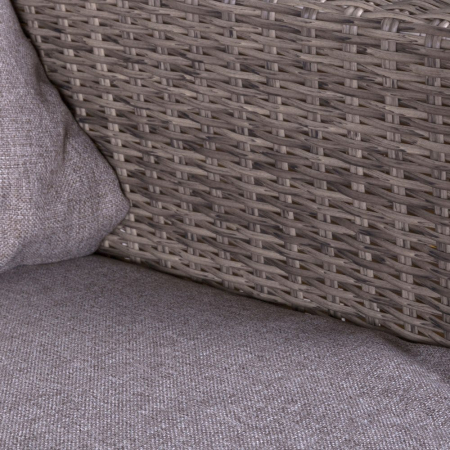 Canapea de exterior cu 3 locuri din rattan  și lemn 220 x 89 x 64,50 cm [5]