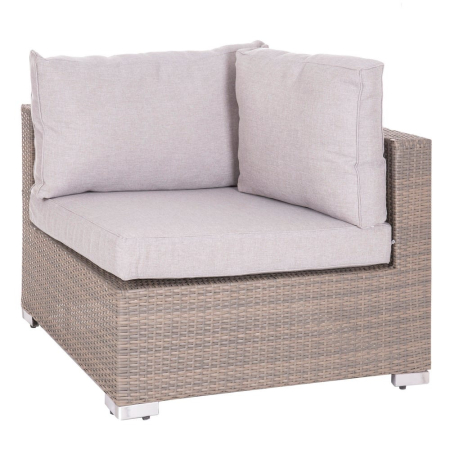 Set de exterior Marlene din rattan. 248 x 248 x 66 cm [3]