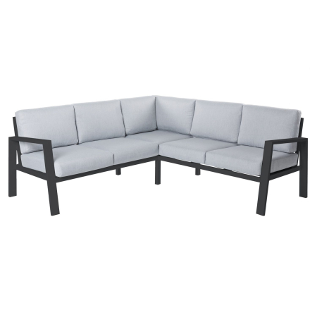 Mobilier Gradina - Coltar de exterior Thais din aluminiu. 195 x 195 x 73,60 cm