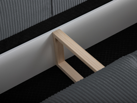 Canapea extennsibila Sophia cu tapițerie din catifea reiată [8]