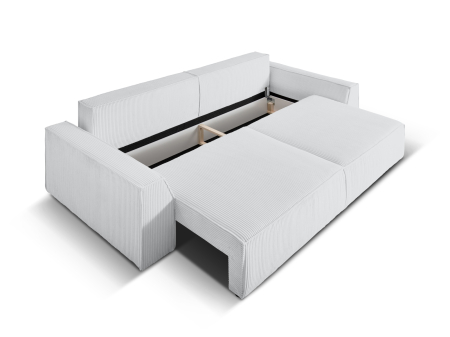 Canapea extennsibila Sophia cu tapițerie din catifea reiată [3]