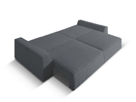 Canapea extennsibila Sophia cu tapițerie din catifea reiată [4]