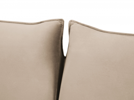 Canapea extensibila Agate cu 2 locuri si saltea inclusa, bej [5]