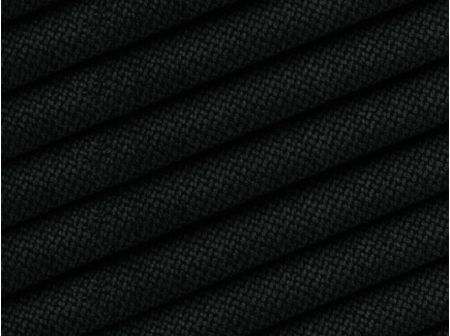 Canapea extensibila Caro cu 3 locuri si tapiterie din tesatura structurala, negru [5]