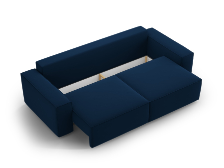 Canapea extensibila Jodie cu tapițerie din catifea [3]