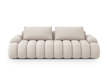 Canapele extensibile - Canapea extensibila Kimi cu tapițerie din țesătură structurală