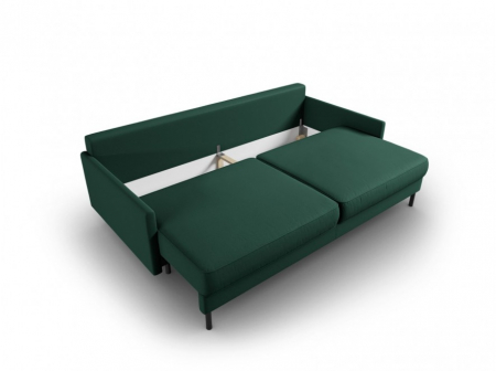 Canapea extensibila Scott cu 3 locuri si tapiterie din tesatura structurala, bej [3]